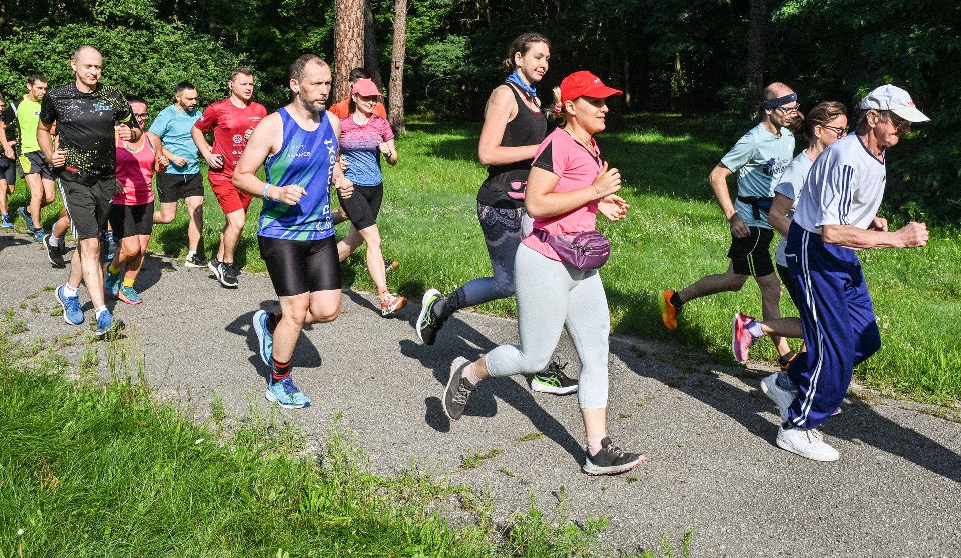 Tradycyjnie podczas Parkrun Bydgoszcz wszystkim dopisywały dobre humory