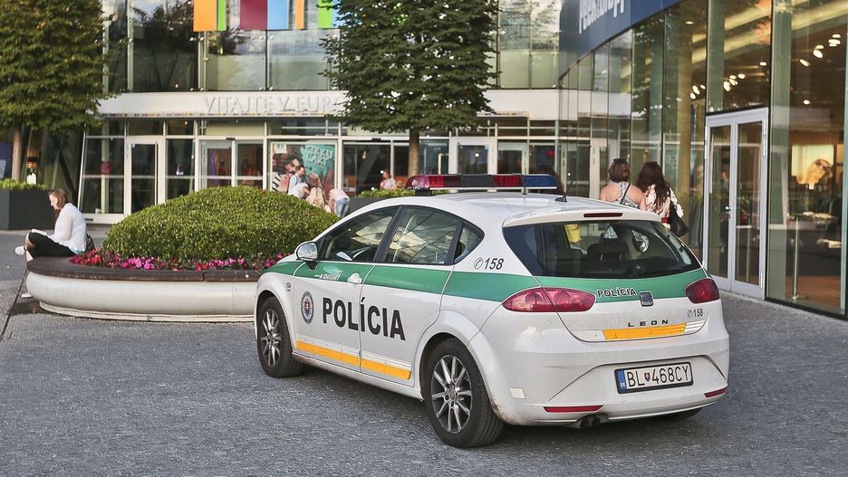 Policja w Słowacji. Zdjęcie ilustracyjne