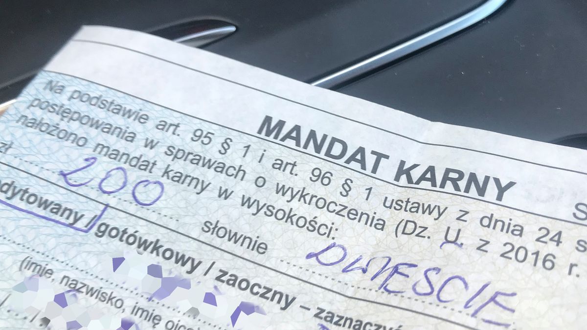 Mandat karny