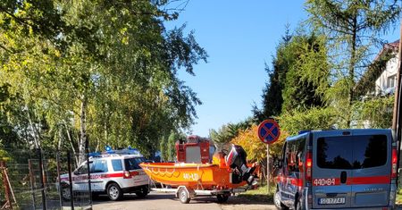 Dąbrowa Górnicza. Zaginiony żeglarz, wznowiono poszukiwania
