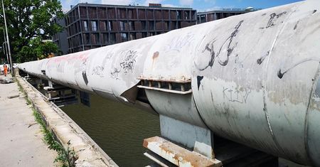 Wrocław. Mikrotunel wydrążony. Rury ciepłownicze wkrótce znikną pod ziemią