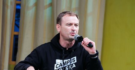"To Sebastian z Oświęcimia". Sławomir Nitras przerwał dziennikarzowi TVN24