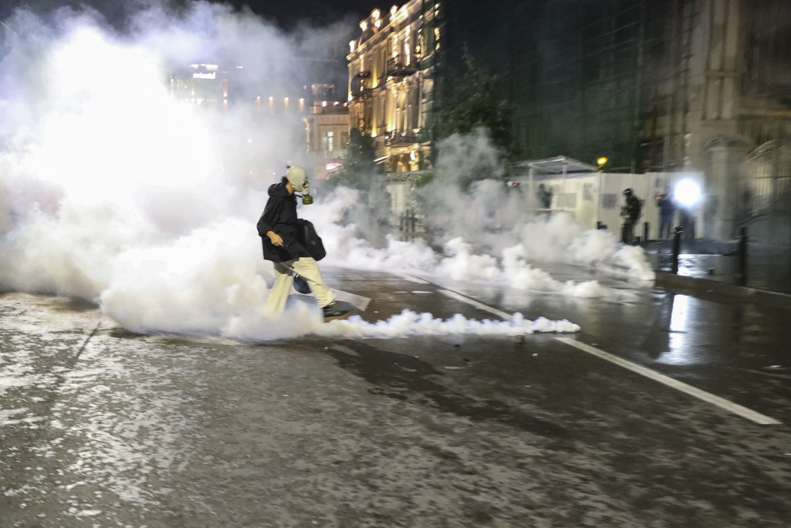 Protesty w Gruzji