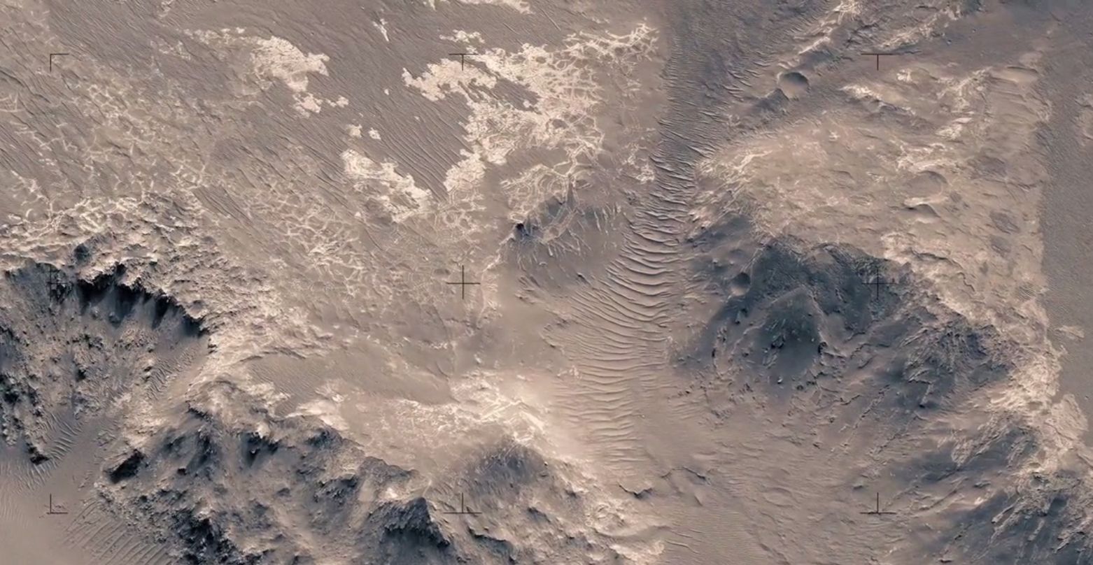 Ten film poklatkowy powstał ze zdjęć NASA i pokazuje... strukturę Marsa 3