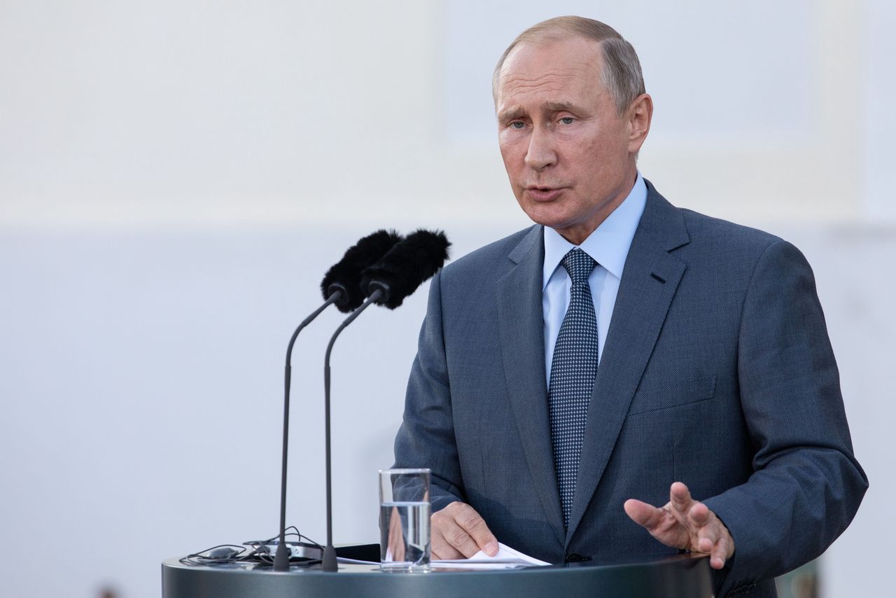 Putin mówi o przekroczeniu "czerwonych linii". Chodzi o samoloty NATO - Władimir Putin oskarża NATO o prowokacje