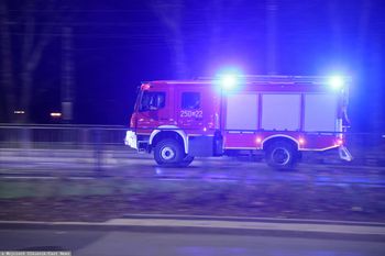 Wyciek gazu Krakowie. Słup ognia sięgał 20 metrów