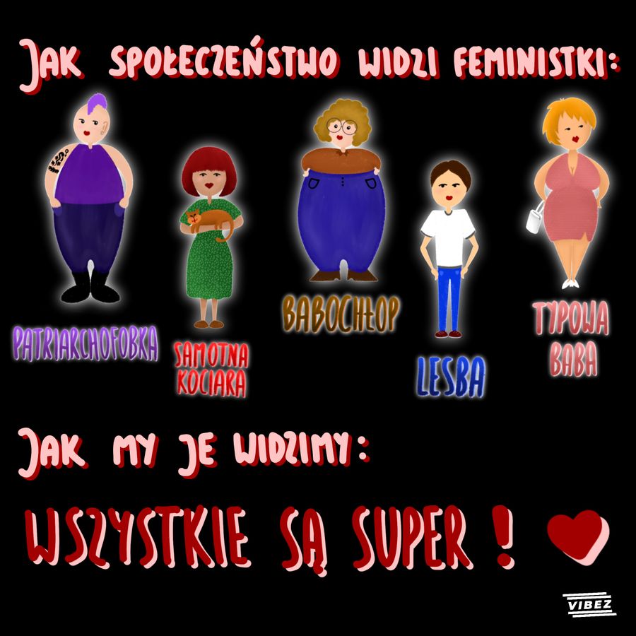 Grafika na światowy dzień feministek