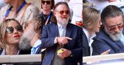 62-letni Russell Crowe wpadł na mecz tenisa z młodszą O 27 LAT ukochaną. Odzyskał przy niej blask "Gladiatora"? (ZDJĘCIA)