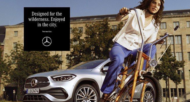 Nowy Mercedes GLA „daje radość w mieście” (wideo)