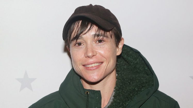 Elliot Page na randce z wysoką blondynką