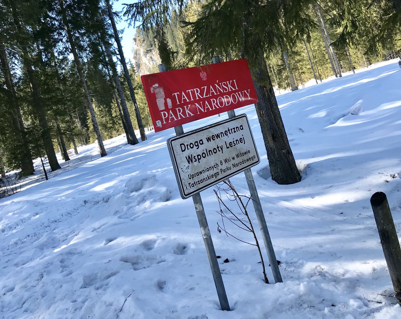 Tatrzański Park Narodowy zajmuje powierzchnię 218 km kw