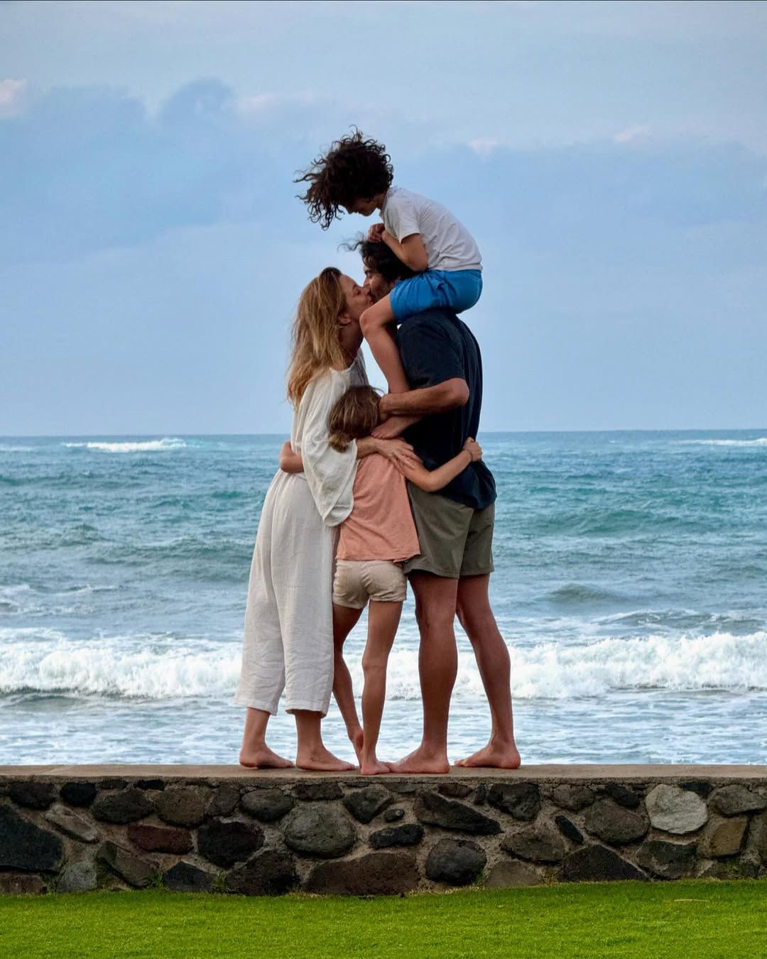 Justin i Emily Baldoni z dziećmi