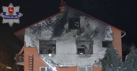 Wybuch butli z gazem w Woli Dereźniańskiej. Jedna osoba w ciężkim stanie trafiła do szpitala