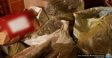 Rekordowa akcja na Podkarpaciu. Ponad 60 kg narkotyków, broń i pół miliona w gotówce – gang rozbity po dwóch latach śledztwa