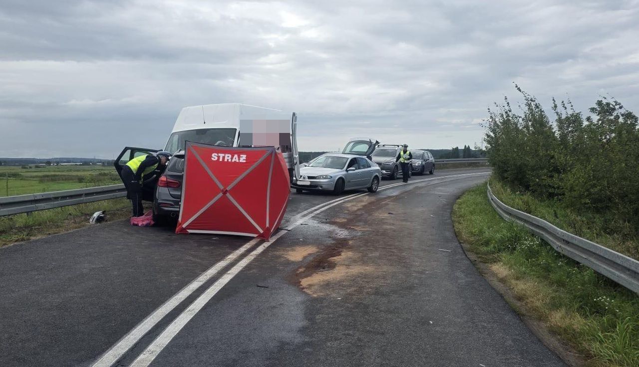 Milcz: Śmiertelny wypadek na drodze Kaczory - Milcz