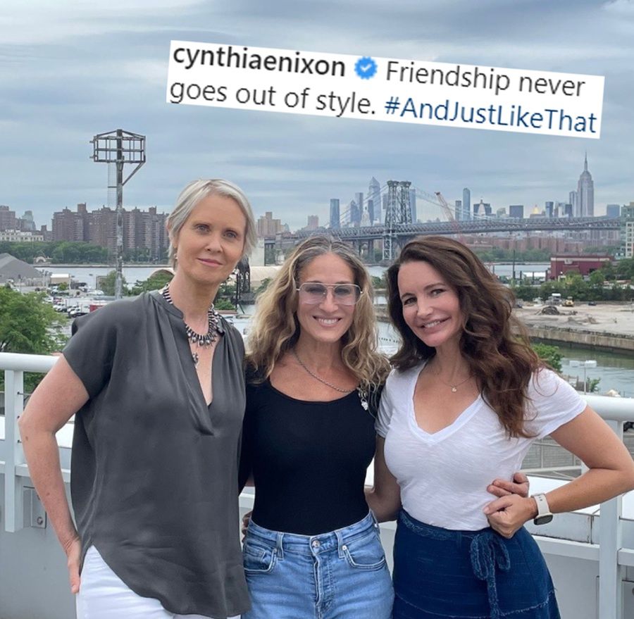 Cynthia Nixon, Sarah Jessica Parker, Kristin Davis 