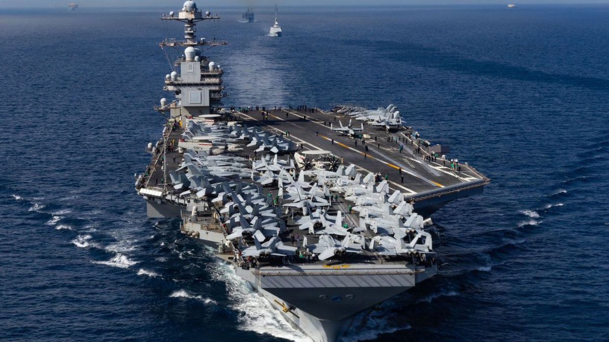 Wycofanie USS Gerald R. Ford