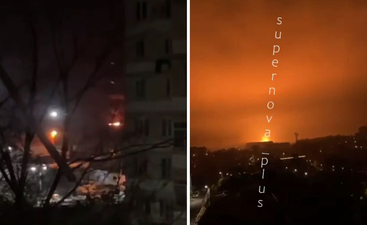 Atak morskich dronów na Tuapse. Trafiły w rosyjski okręt?