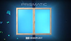 Oknoplast reklamuje swoją nowość - okna Prismatic