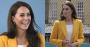Kanarkowa Kate Middleton gawędzi z mistrzyniami olimpijskimi. Zrezygnowała ze szpilek (ZDJĘCIA)