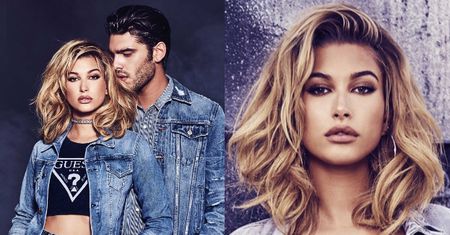 Hailey Baldwin reklamuje dżinsy