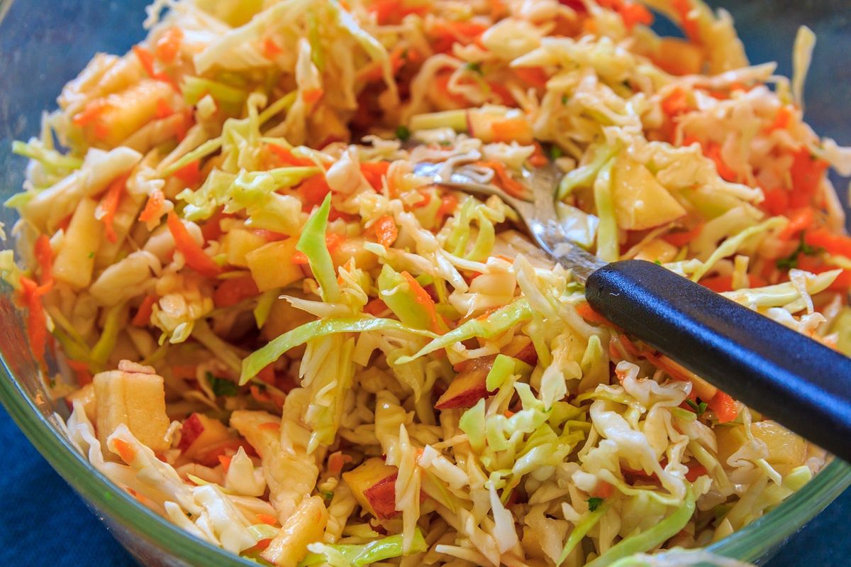 Recipe for a salad, like from a Chinese restaurant.