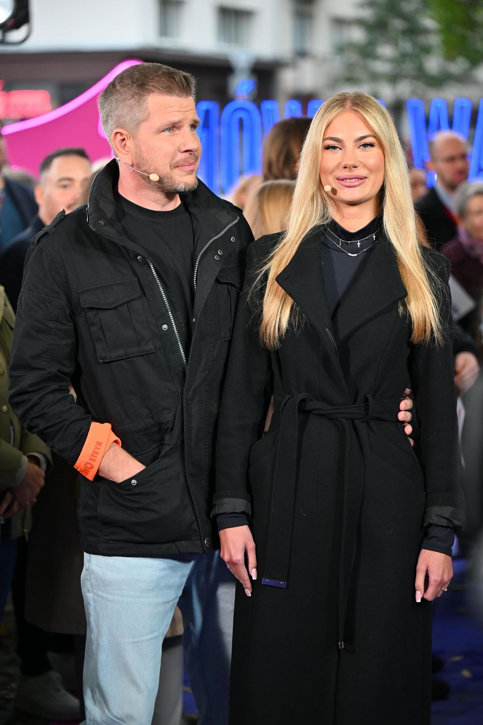 Filip Chajzer z żoną