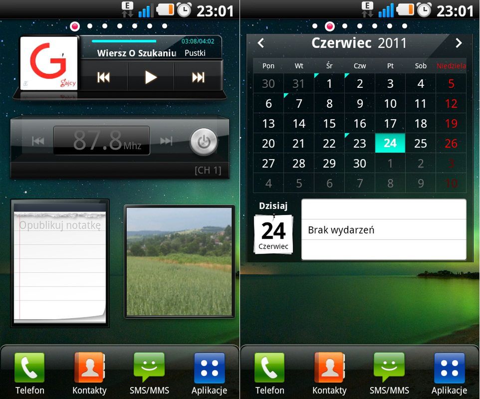LG Swift 2X - interfejs Optimus UI 5