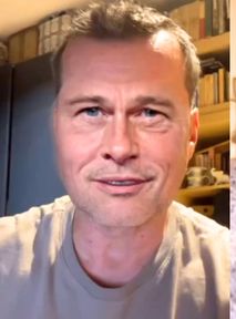 Brad Pitt mówi po polsku? Tę rozmowę obejrzysz więcej niż raz