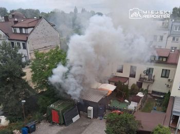 Pruszków. Wybuch gazu w barze z kurczakami. 29-latek z rozległymi oparzeniami w szpitalu