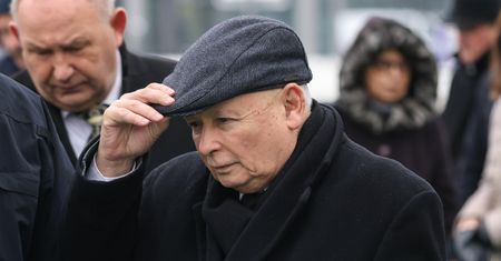 Kaczyński w siedzibie TVP: "Uważaj, żebyś ty nie siedział"