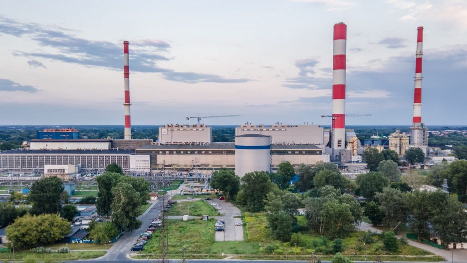 Warszawa. W Elektrociepłowni Siekierki wybuchł pożar