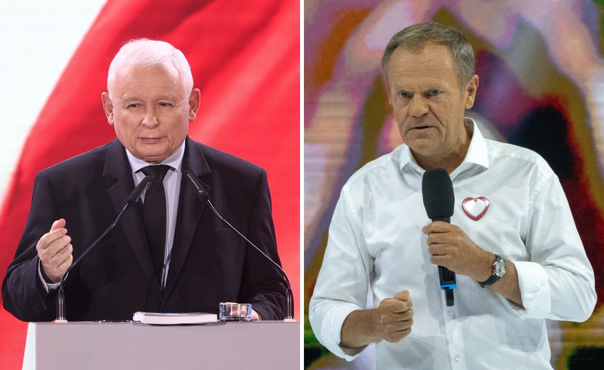 Kaczyński i Tusk