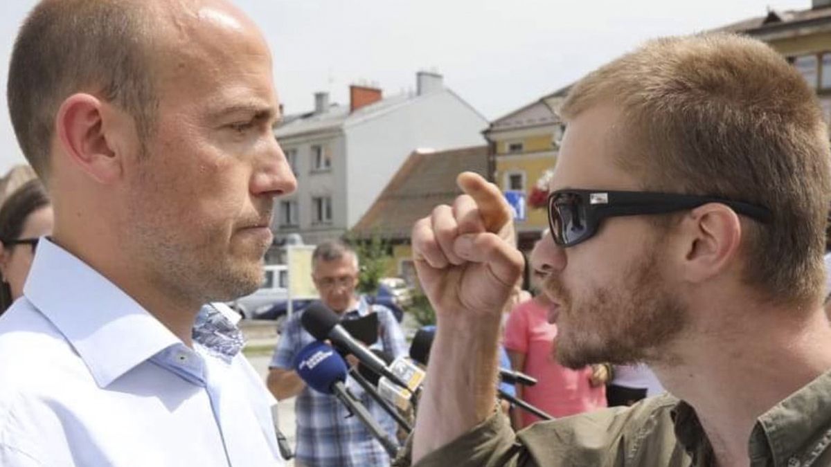 Na konferencji Platformy Obywatelskiej w Nowym Targu mężczyzna zaatakował Borysa Budkę