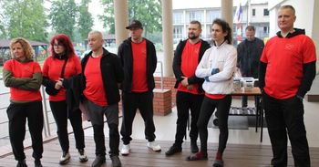 Rajd dla transplantacji wyruszył z Łodzi do Poznania. Uczestników spotkaliśmy w Zduńskiej Woli