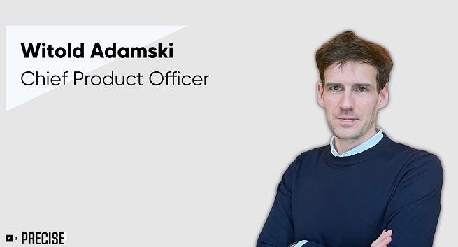 Witold Adamski chief product officerem w K2 Precise