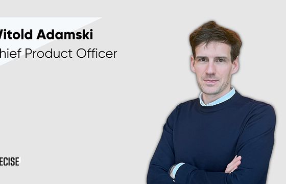 Witold Adamski chief product officerem w K2 Precise