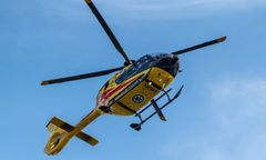 3-latek poparzony w wigilijny wieczór. Interweniował śmigłowiec LPR