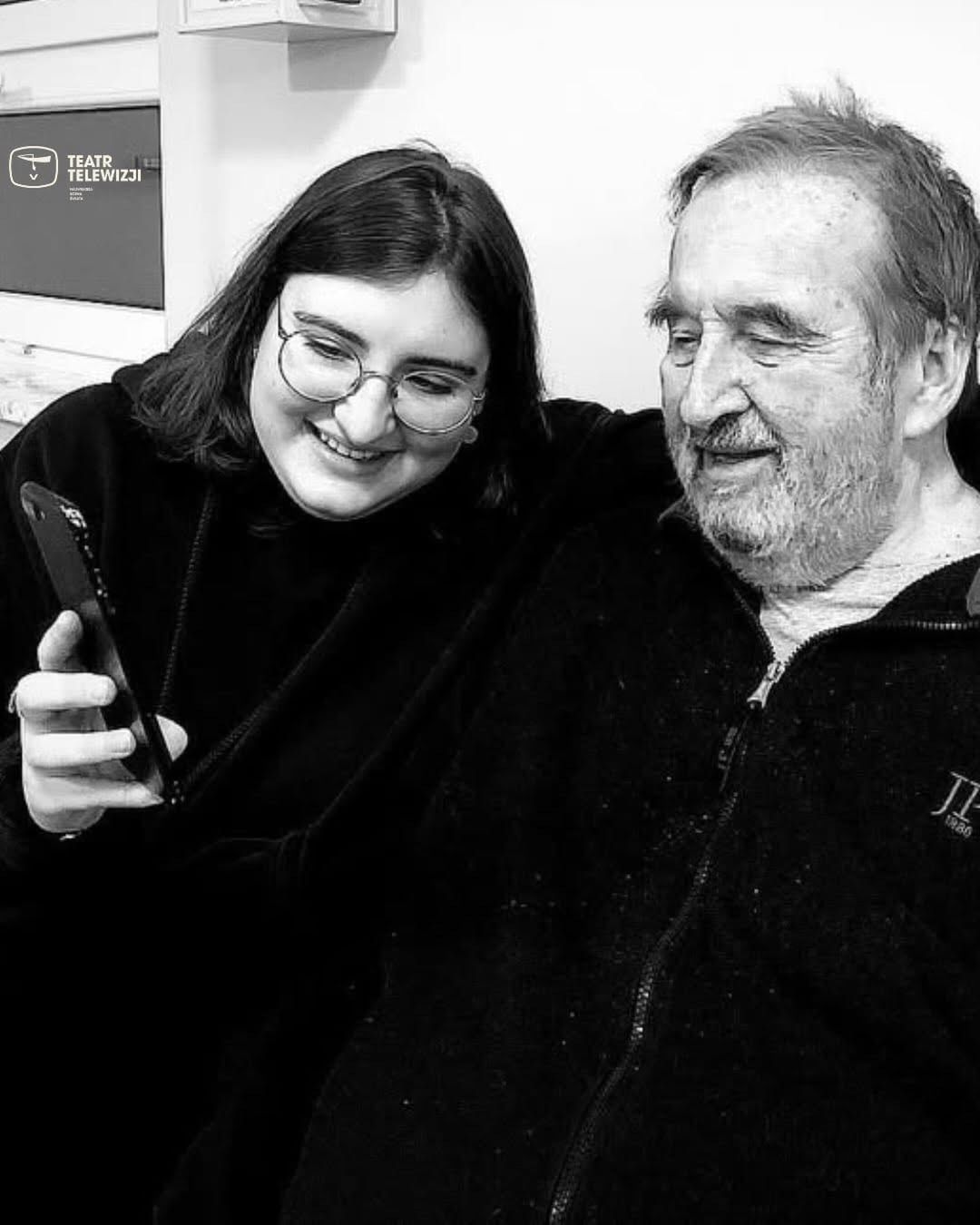 Krzysztof Kowalewski z córką