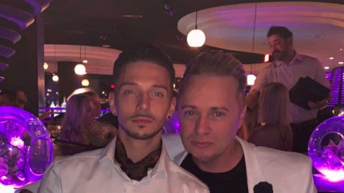 Scott Hutchinson i Barrie Drewitt-Barlow 