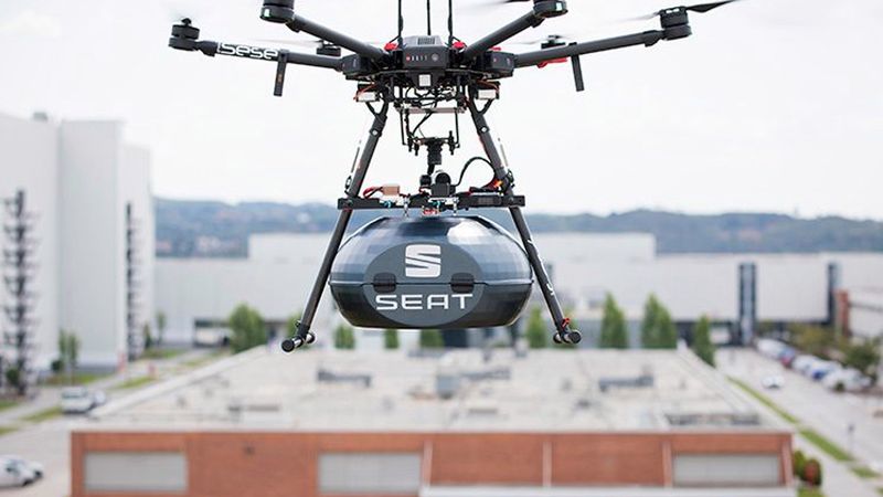 Drony sprawdzają się na tyle dobrze, że Seat planuje dalszy rozwój projektu.