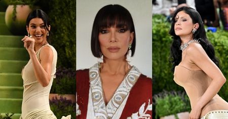 Odmłodzona liftingiem za 100 tys. dol. Kris Jenner PRZYĆMIŁA CÓRKI na Met Gali. "Kim, czy to ty?"