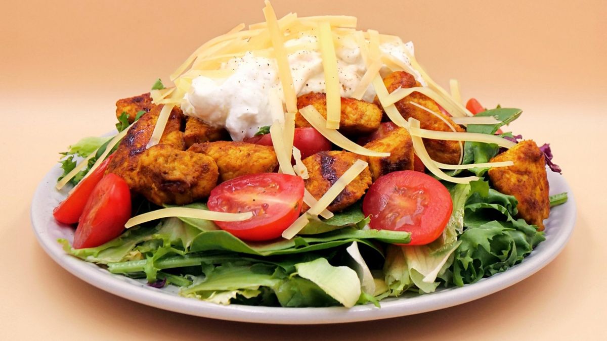 Rozłóż wszystkie składniki na talerzu