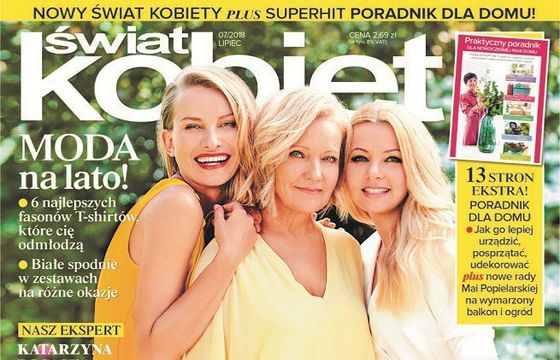 Nowe działy, layout i dodatek dla pań domu w miesięczniku „Świat Kobiety”