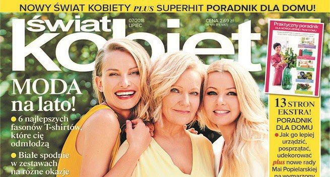 Nowe działy, layout i dodatek dla pań domu w miesięczniku „Świat Kobiety”