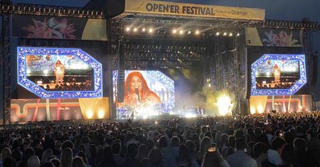 Open'er 2023. Lizzo nauczyła się w Polsce nowego słowa...ups!