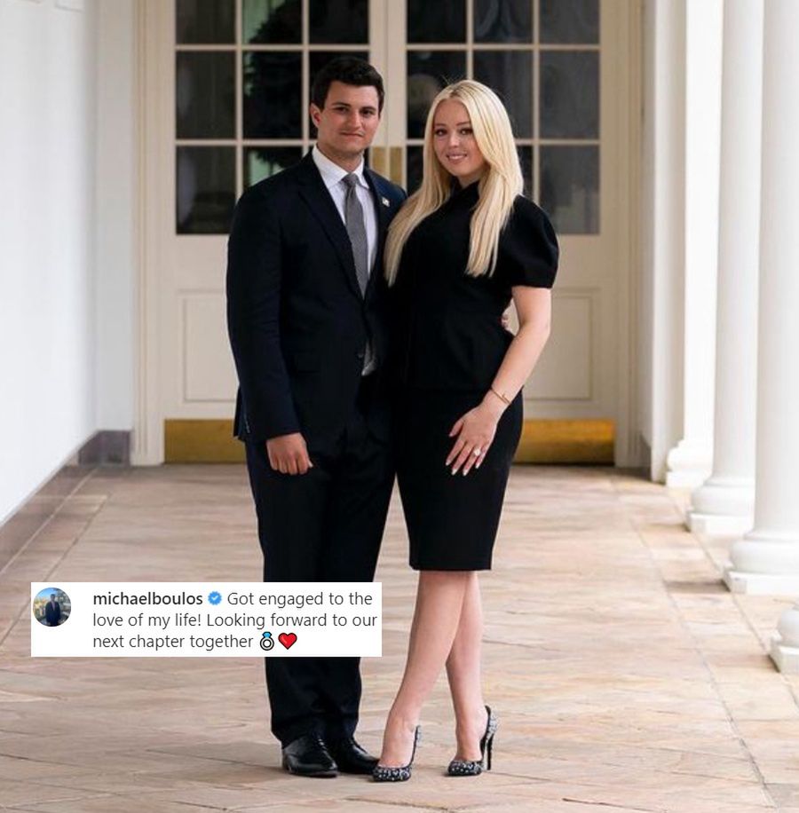 Tiffany Trump zaręczyła się z Michaelem Boulosem