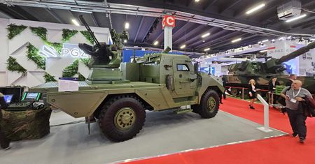 MSPO 2023: System zwalczania BSL na Waranie 4×4