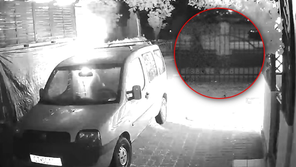 Nagranie z podpalenia w Ciechocinku w mediach społecznościowych