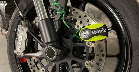 Zabezpieczenia motocyklowe. Disc lock, a może łańcuch?